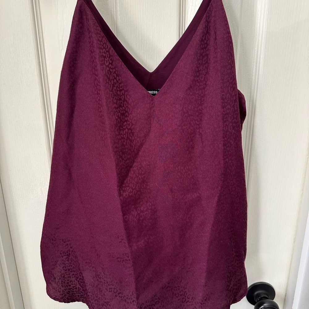 Express Cheetah Print Tank Top